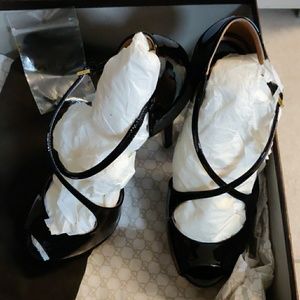 Gucci Vernice Crystal/Nappa Charlott (X-Laced)
